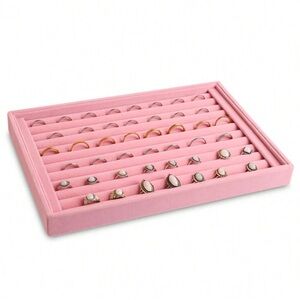 Jewelry storage earrings and ring